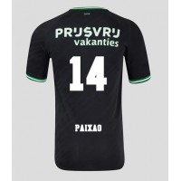 Maglia Calcio Feyenoord Igor Paixao #14 Seconda Divisa 2024-25 Manica Corta